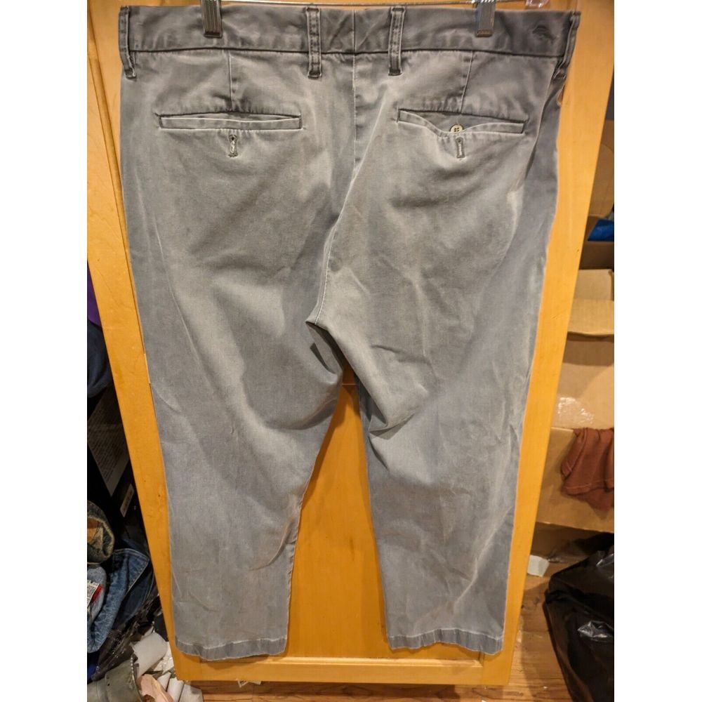 Tommy Bahama Pants Mens 35x30 Tag  (36x26.5 Me) Flat Front Casual Slacks Bottoms - Picture 2 of 3